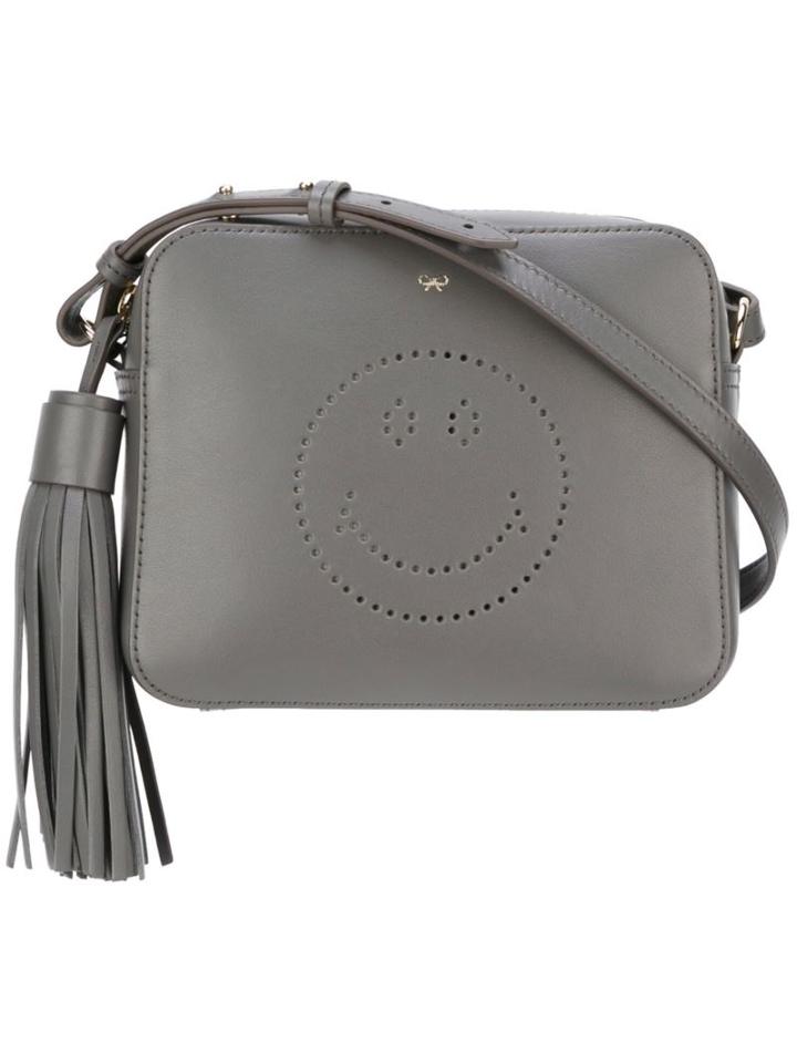 Anya Hindmarch Perforated Smiley Crossbody Bag