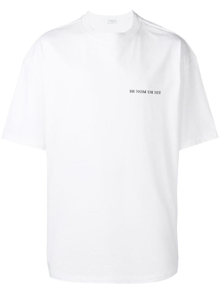 Ih Nom Uh Nit Bowie Scream T-shirt - White