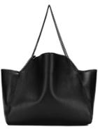 Stella Mccartney Falabella Fine Chain Tote - Black