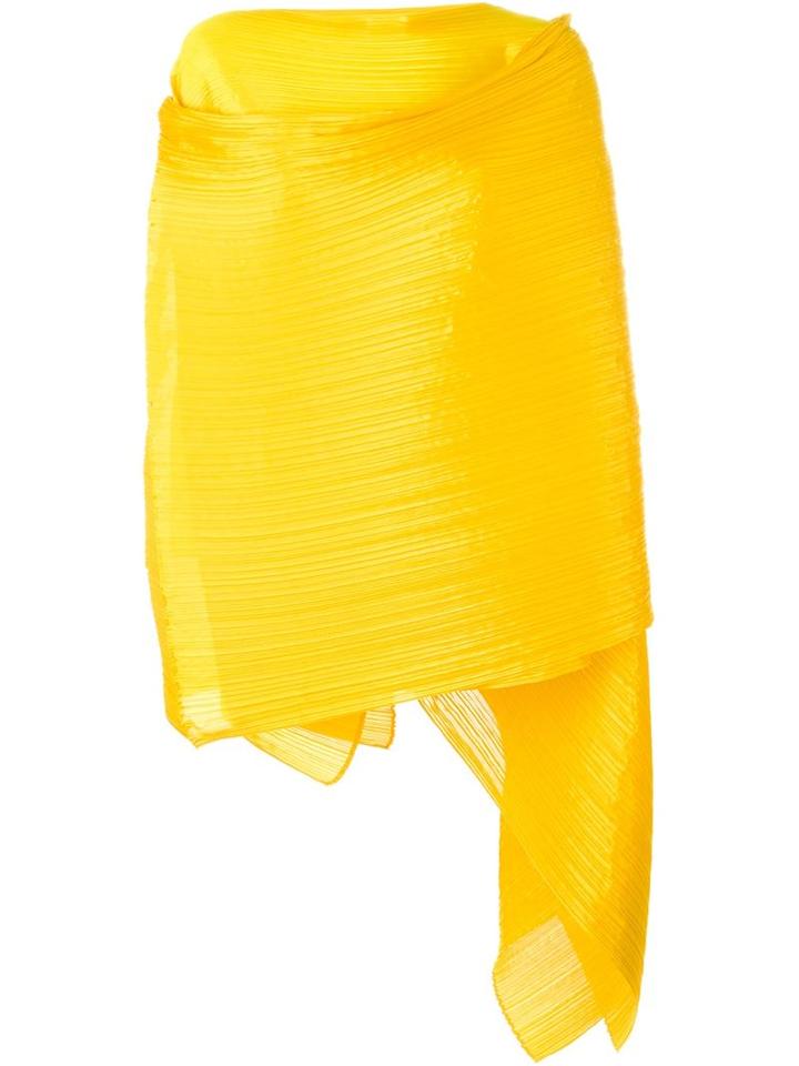 Pleats Please By Issey Miyake Pleated Scarf