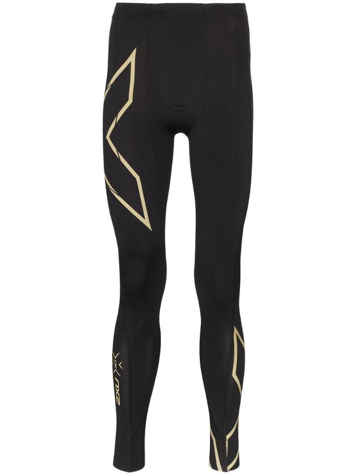 2xu Reflective Running Leggings - Black