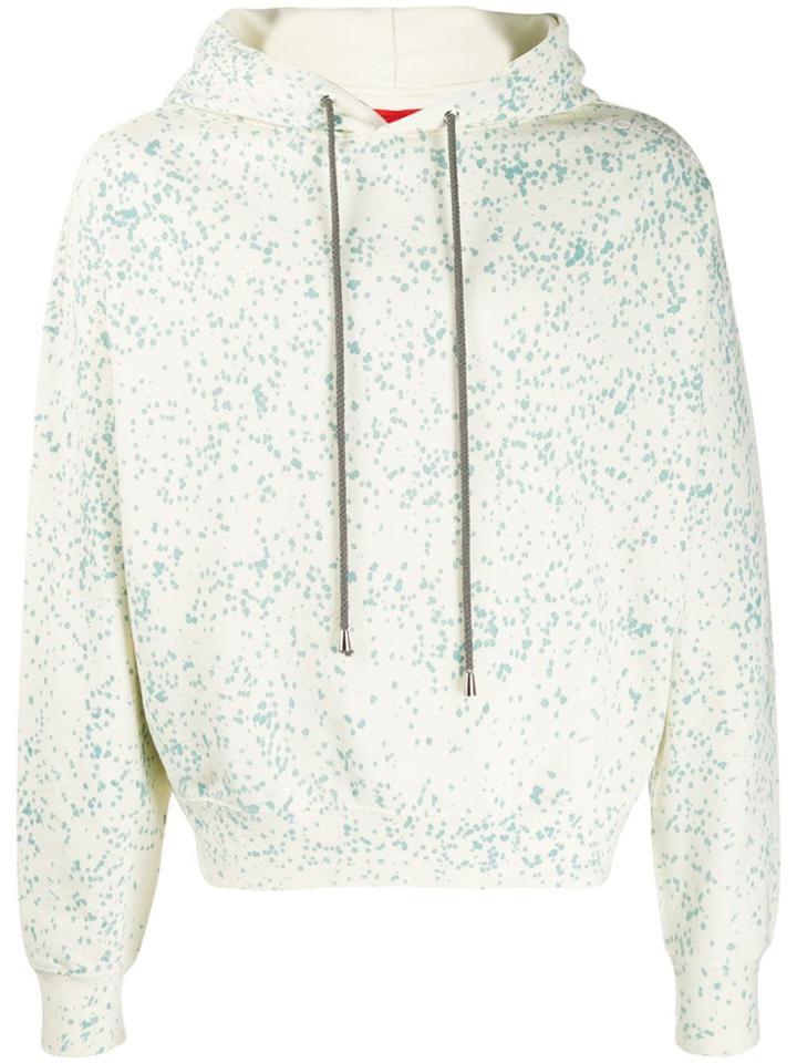 Eckhaus Latta Polka Dot Hoodie - Neutrals