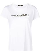 Karl Lagerfeld Ikonik Logo T-shirt - White