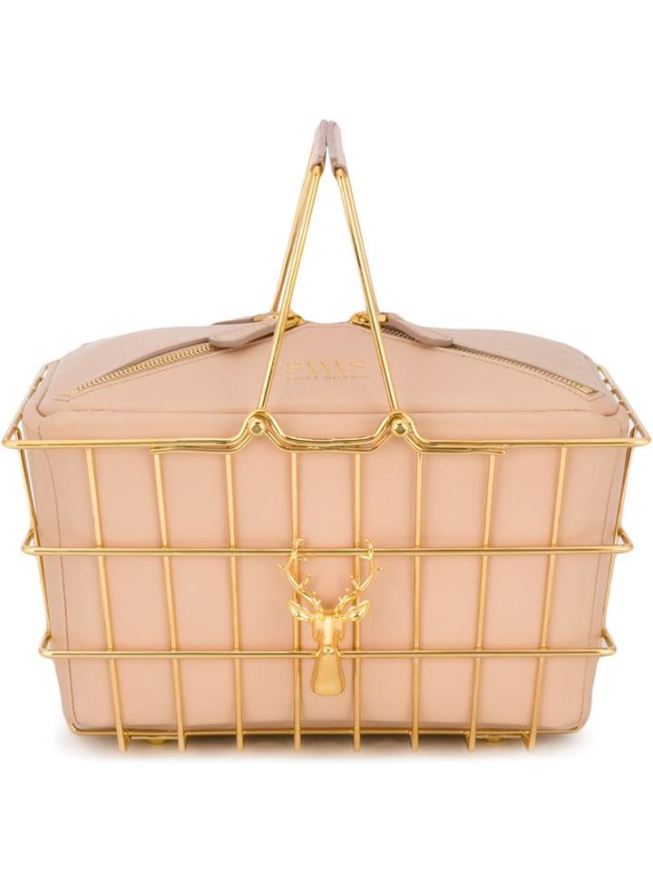Savas Large 'caroline' Basket Bag