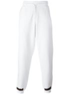 Off-white Printed Legs Track Pants, Men's, Size: Xl, White, Cotton