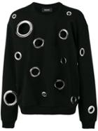 Diesel 's-wesley-ed' Sweatshirt, Men's, Size: Medium, Black, Cotton
