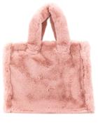 Stand Studio Lolita Faux-fur Tote Bag - Pink