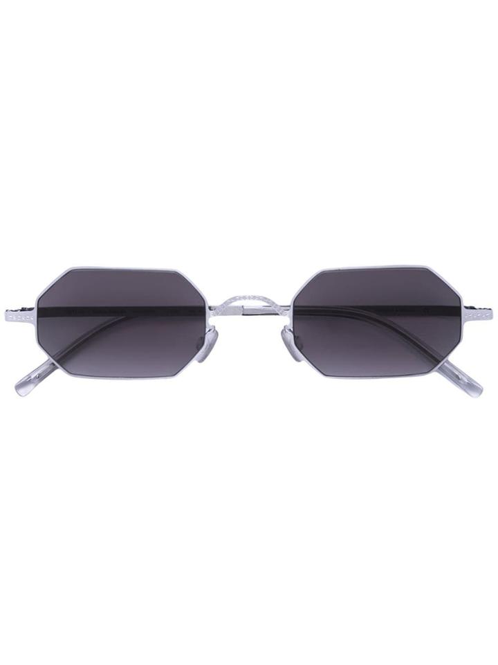 Mykita Mmcraft004 Octagon Sunglasses - Silver