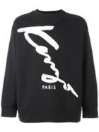 Kenzo Kenzo Signature Sweatshirt, Men's, Size: Xs, Black, Cotton
