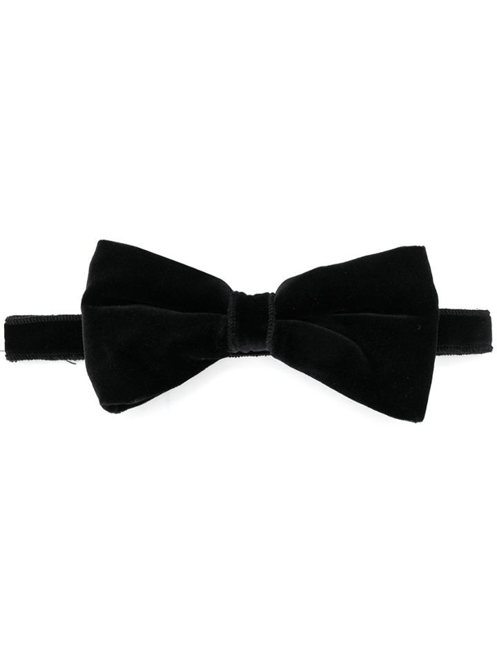 Etro Velvet Bow Tie - Black