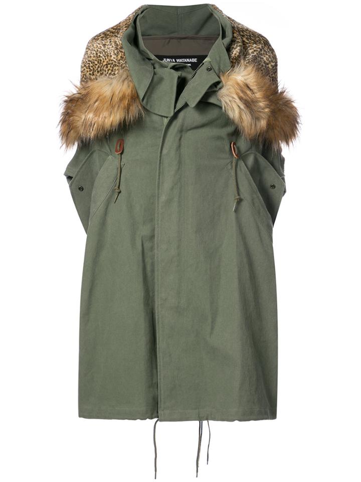 Junya Watanabe Comme Des Garçons Oversized Parka Jacket - Green