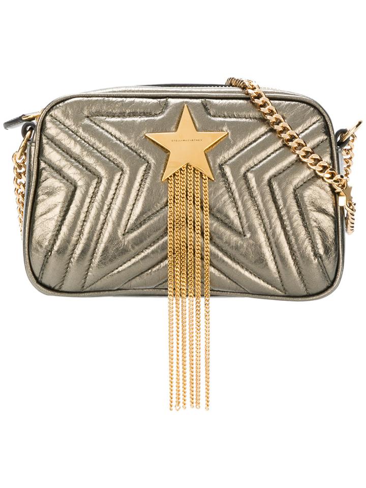 Stella Mccartney Stella Star Shoulder Bag - Metallic