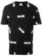 Paul Smith Ant Print T-shirt, Men's, Size: Xl, Black, Cotton