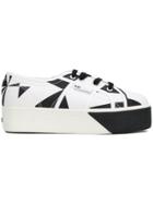 Superga Superga X Vitkac Two Tone Lace-up Sneakers - White