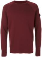 Halo Logo Patch Jumper - Pink & Purple