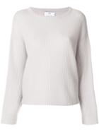 Allude Ribbed Jumper - Nude & Neutrals