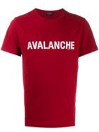 Ron Dorff Avalanche Print T-shirt - Red