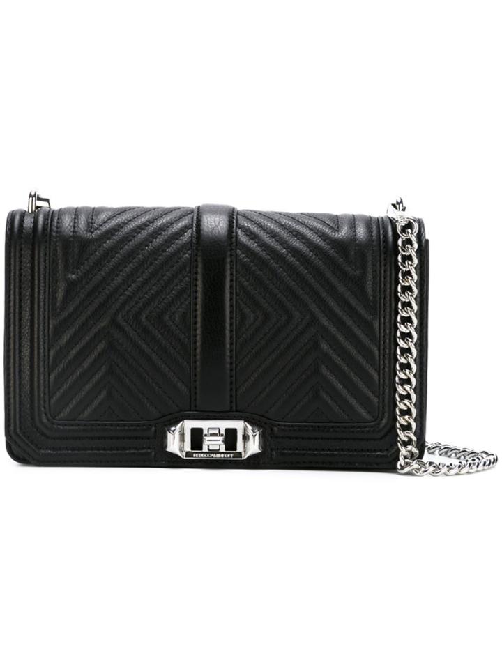 Rebecca Minkoff Geo Love Crossbody Bag - Black