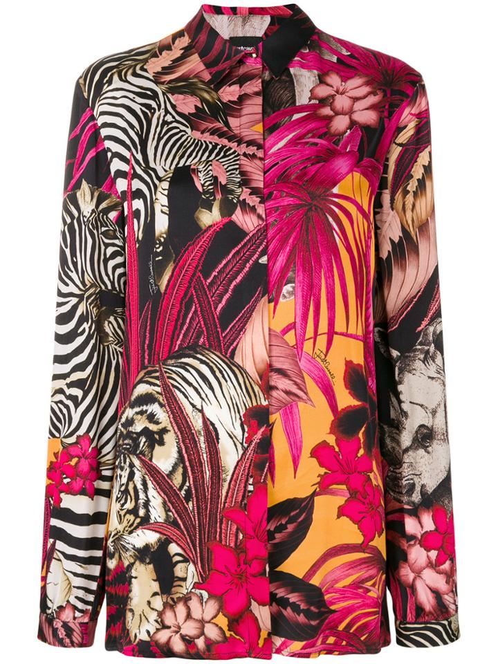 Just Cavalli Animal Print Shirt - Multicolour