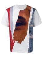 Juun.j Multi-print T-shirt, Men's, Size: 50, White, Cotton/rayon