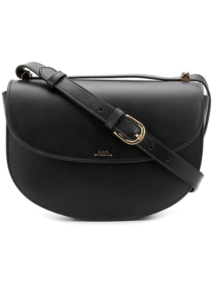 A.p.c. Genéve Shoulder Bag - Black
