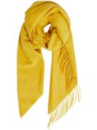 Burberry Classic Embroidered Scarf - Yellow & Orange