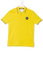 Boss Kids Teen Logo Polo Shirt - Yellow & Orange