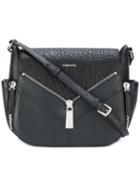 Diesel - Multi-zips Crossbody Bag - Women - Calf Leather - One Size, Black, Calf Leather