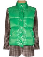 Burberry Two-way Wool And Padded Gilet Coat - Red