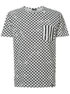 Marc Jacobs Checkered T-shirt, Men's, Size: Medium, Black, Cotton