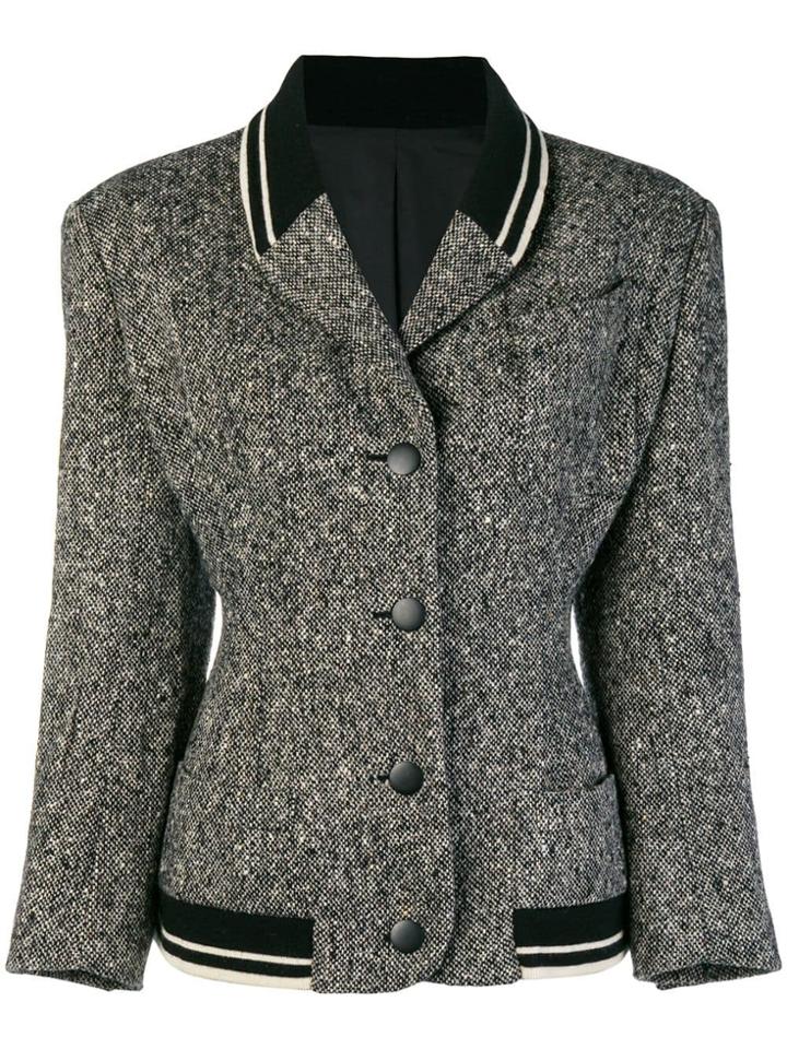 Jean Paul Gaultier Vintage 1980's Fitted Jacket - Grey