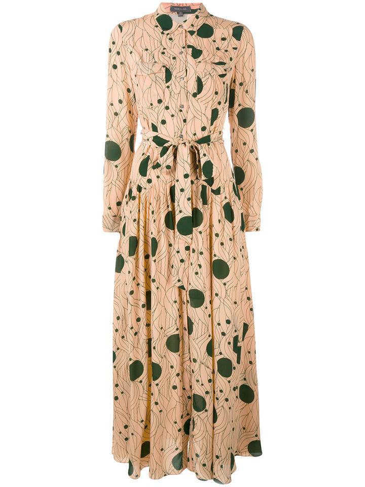 Maryling - Drop Waist Shirt Dress - Women - Silk - 40, Nude/neutrals, Silk