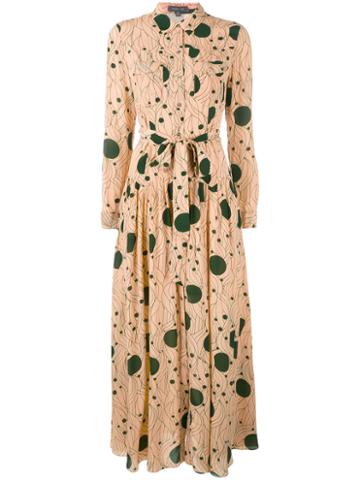 Maryling - Drop Waist Shirt Dress - Women - Silk - 40, Nude/neutrals, Silk