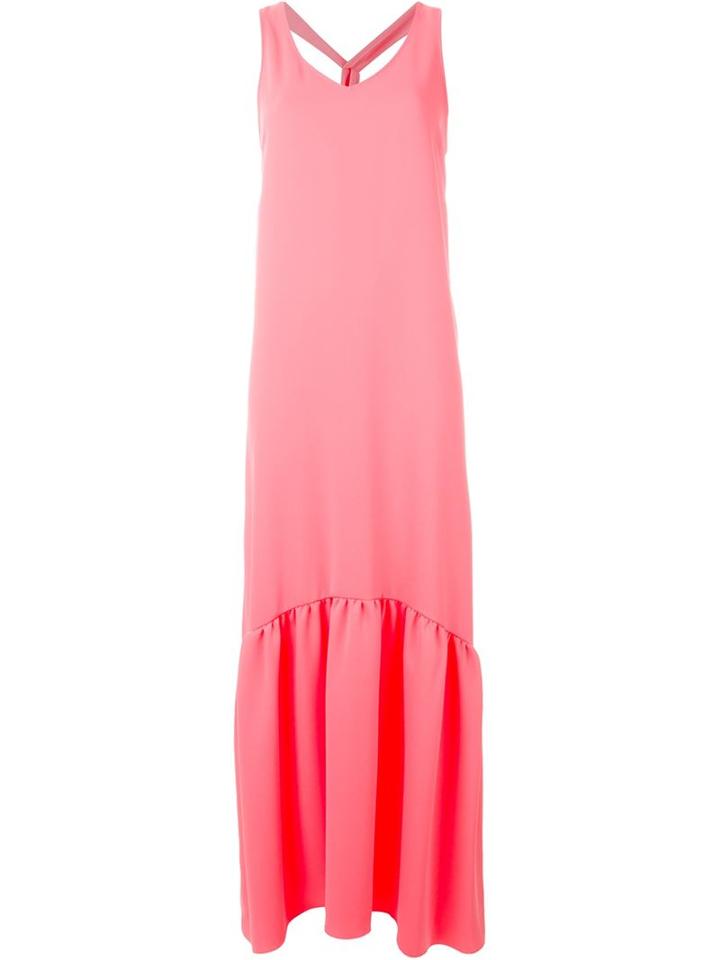 P.a.r.o.s.h. 'panter' Dress, Women's, Size: Xs, Pink/purple, Polyester