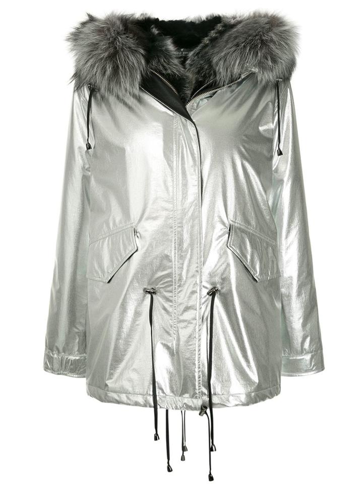 Nicole Benisti Ludlow Coat - Silver