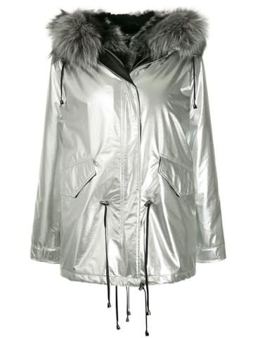 Nicole Benisti Ludlow Coat - Silver