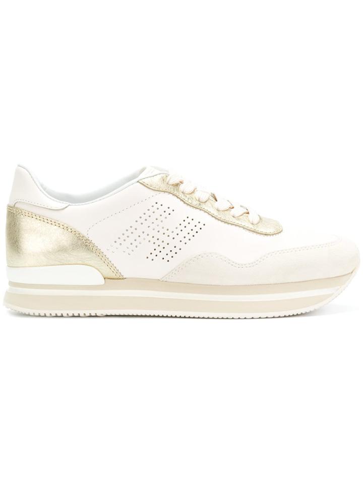 Hogan Lace-up Sneakers - Neutrals