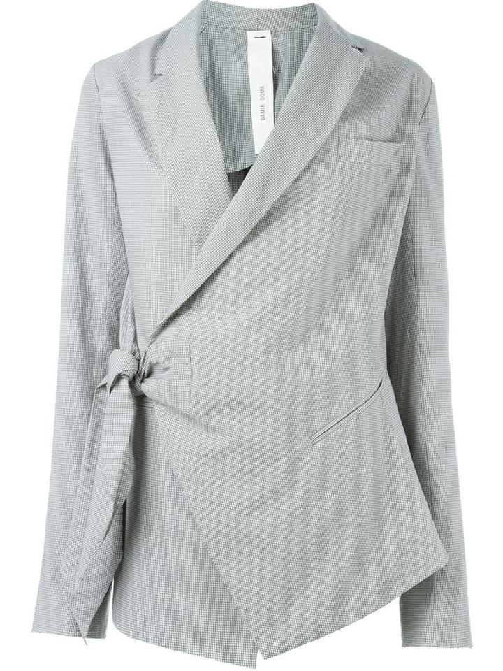 Damir Doma Johannesburg Jacket, Women's, Size: M, Grey, Cotton/polyester