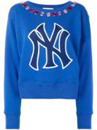 Gucci Ny Embellished Sweater - Blue
