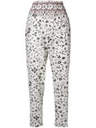 Xirena Floral Print Trousers - White