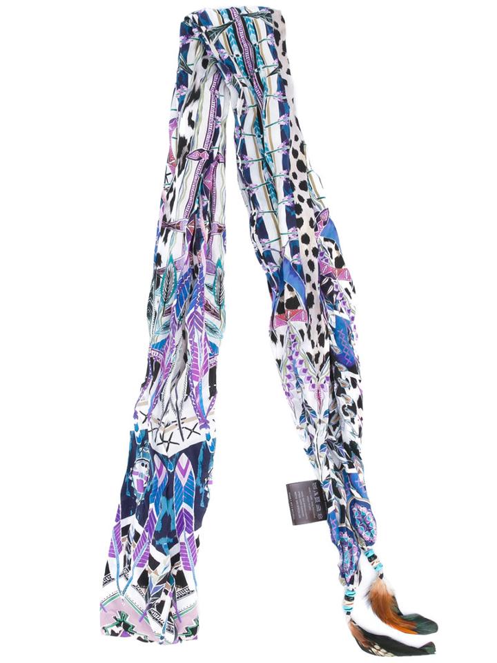 Roberto Cavalli - 'dreamcatcher' Scarf - Women - Silk - One Size, Silk