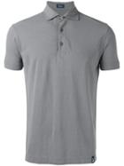 Drumohr Classic Polo Shirt, Men's, Size: Small, Grey, Cotton