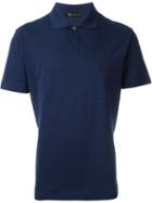 Versace Medusa Polo Shirt, Men's, Size: Medium, Blue, Cotton