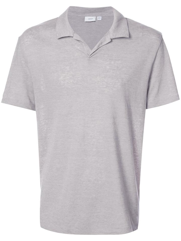 Onia - Shaun Polo Shirt - Men - Linen/flax/polyester - Xxl, Nude/neutrals, Linen/flax/polyester