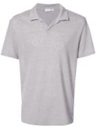Onia - Shaun Polo Shirt - Men - Linen/flax/polyester - Xxl, Nude/neutrals, Linen/flax/polyester
