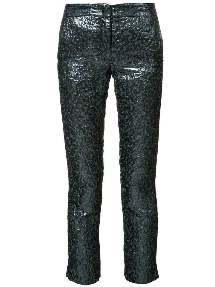 Rachel Comey Cropped Trousers, Women's, Size: 0, Black, Polyester/cotton/metallic Fibre/acetate