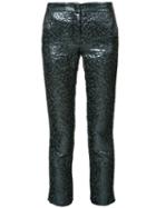Rachel Comey Cropped Trousers, Women's, Size: 0, Black, Polyester/cotton/metallic Fibre/acetate