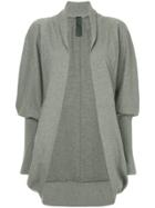 Norma Kamali Cocoon Oversized Jacket - Grey