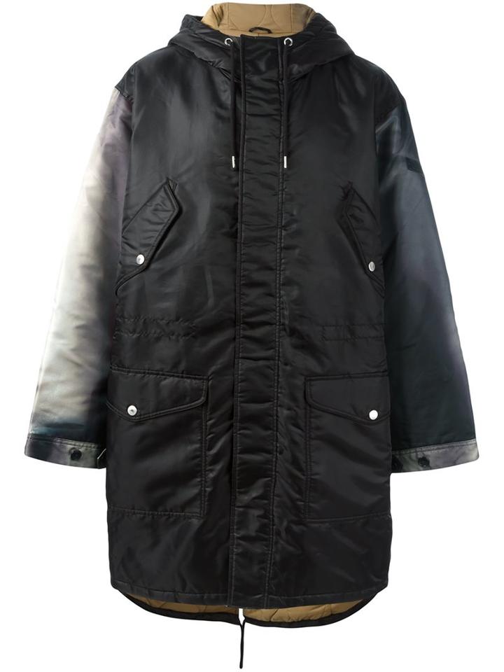Diesel 'w Vedde' Padded Coat, Men's, Size: Large, Black, Polyamide/polyester