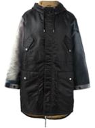 Diesel 'w Vedde' Padded Coat, Men's, Size: Large, Black, Polyamide/polyester